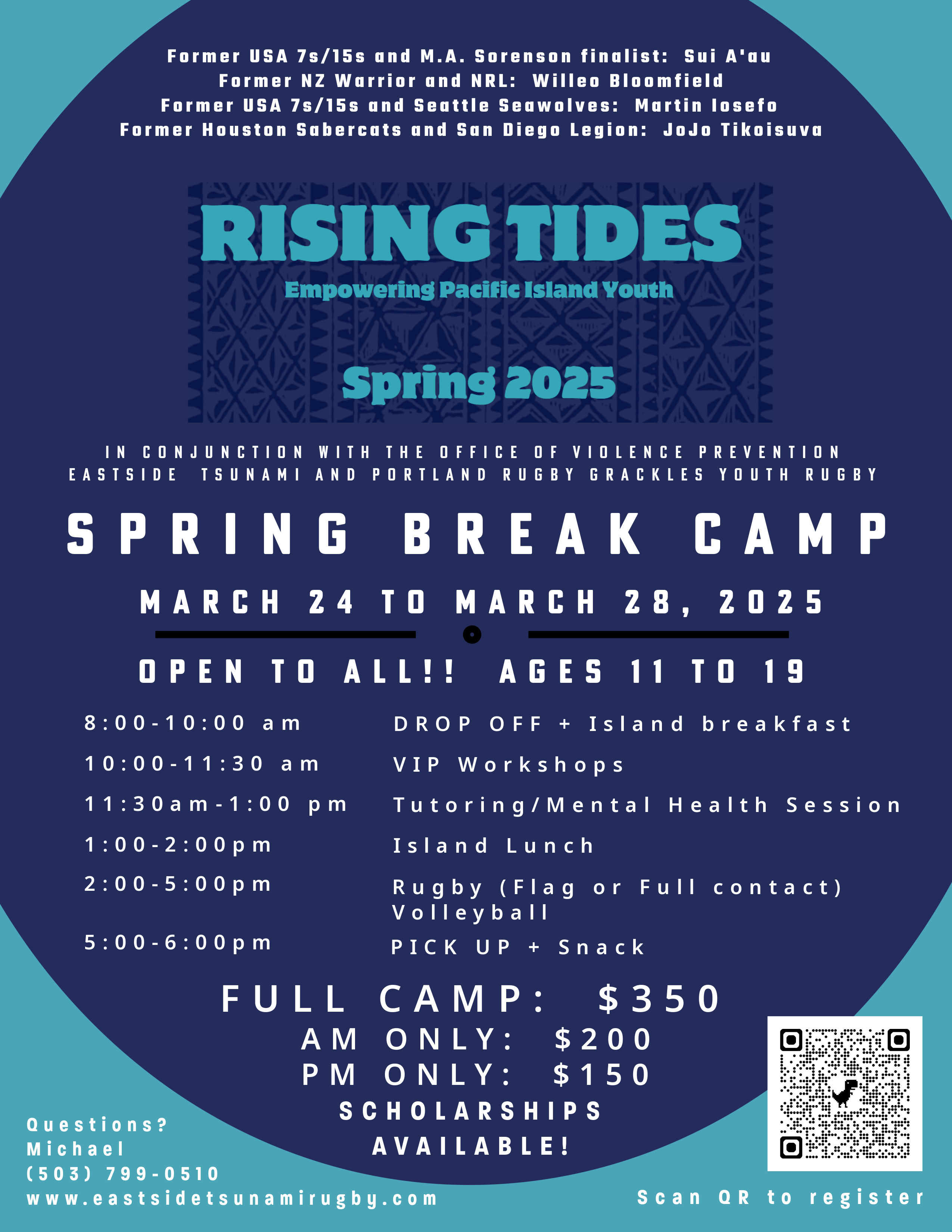 Rising Tides Spring Break Camp 2025