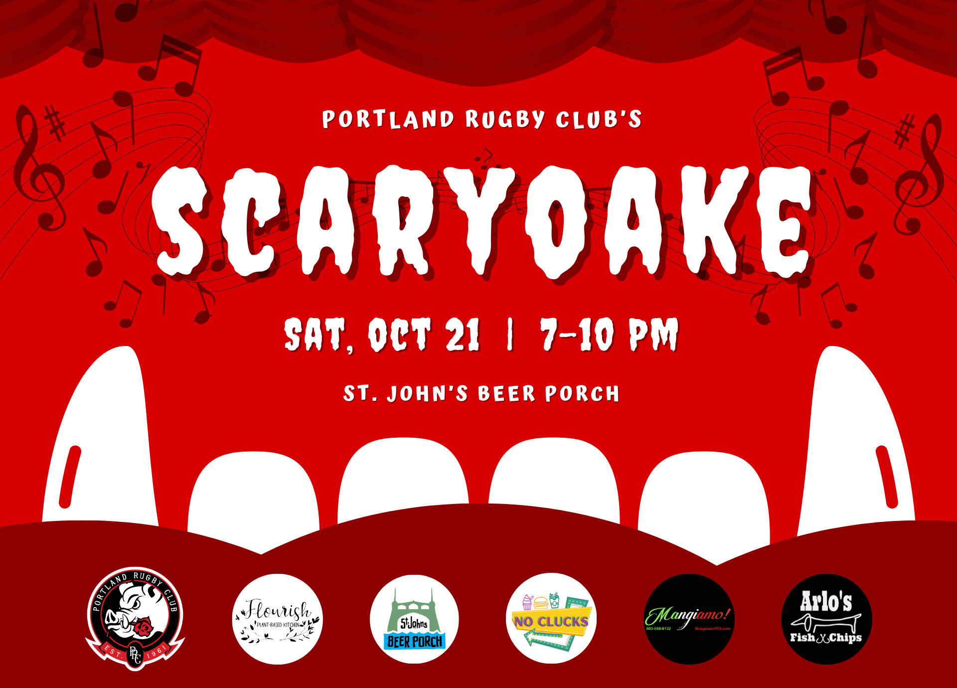 Event scaryaoke oct 2023