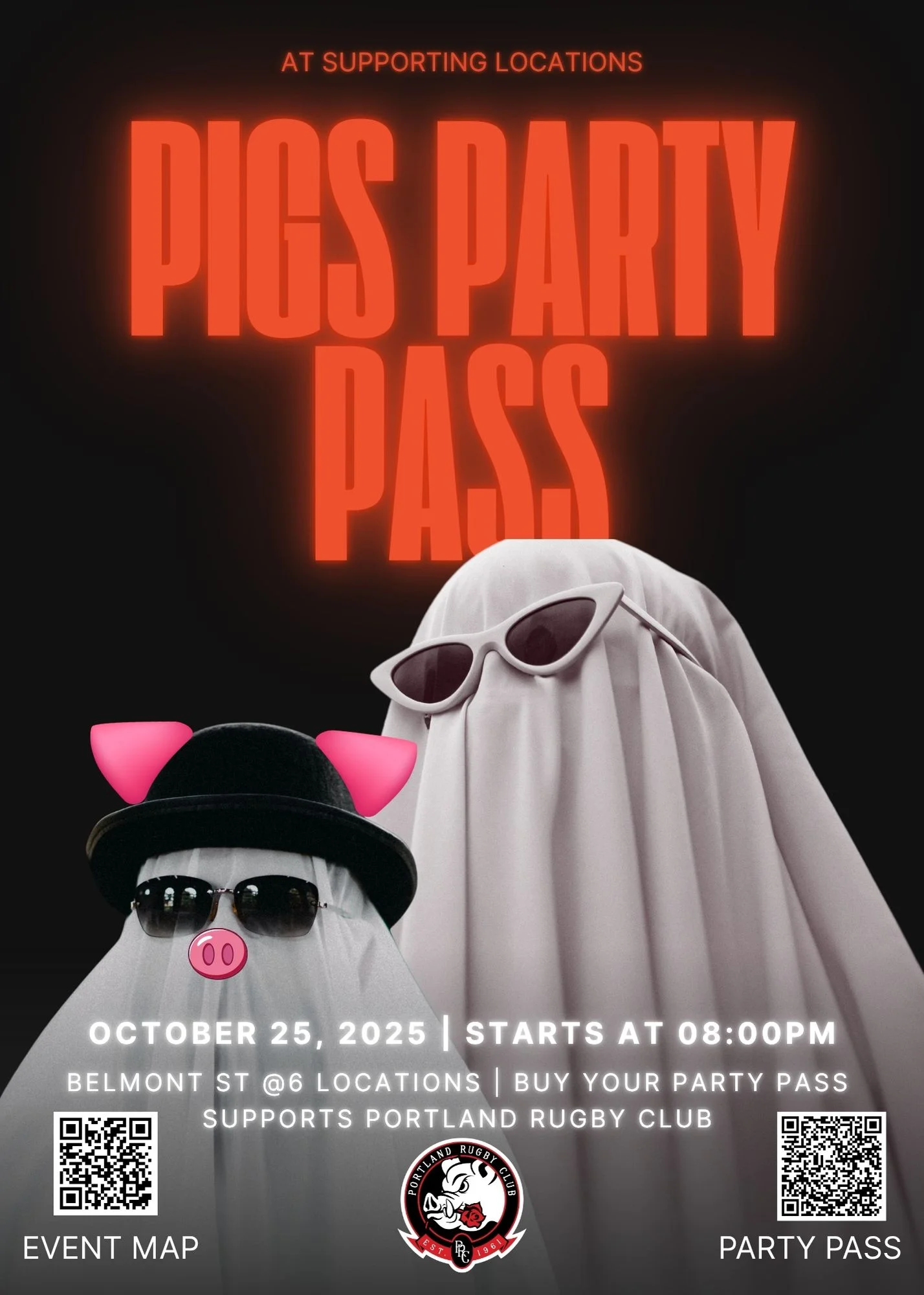 Pigs party pass